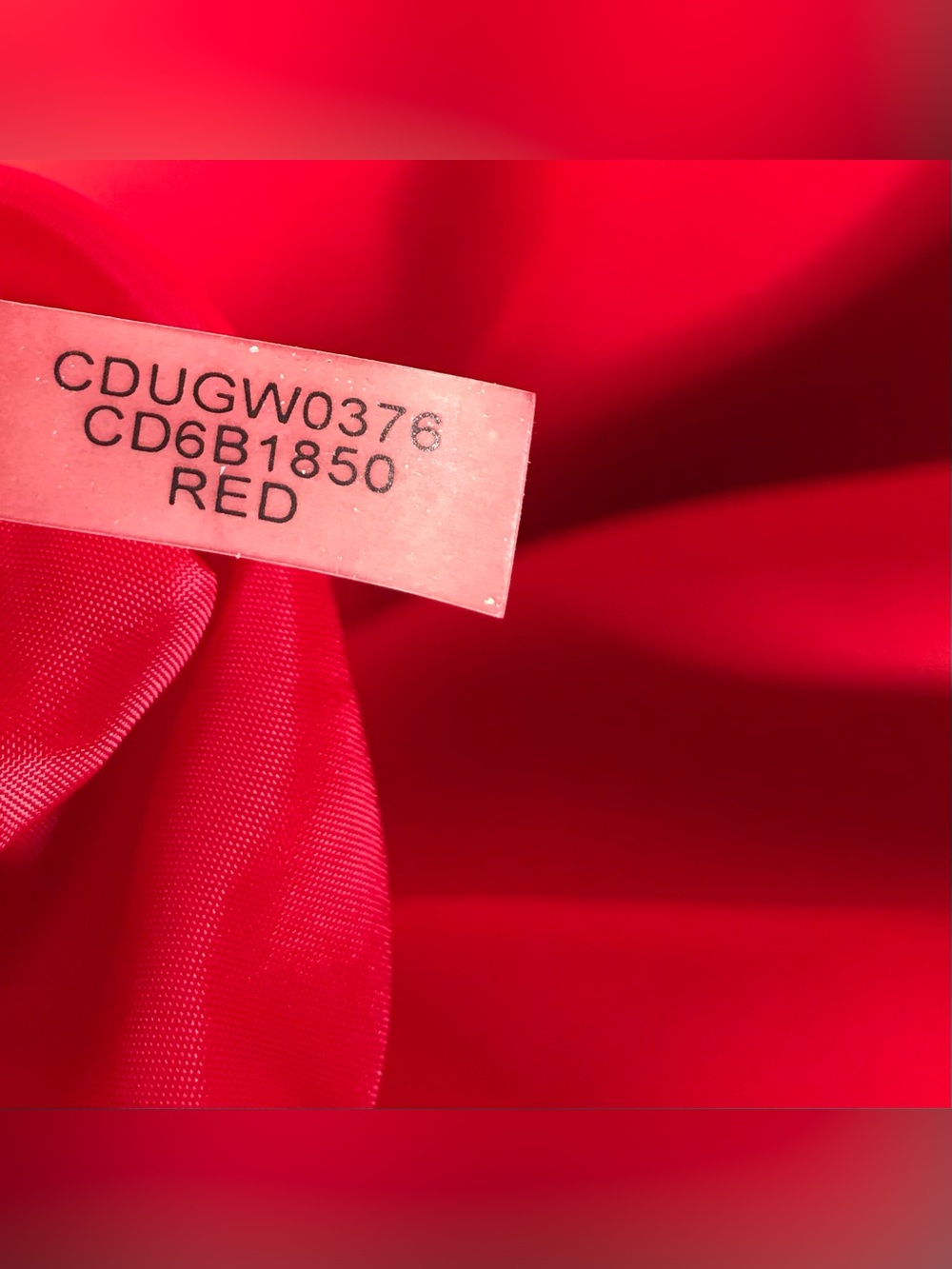 CALVIN KLEIN Halter Neck Size 4 Red Crepe Floor Length Maxi Gown Prom Dress - Picture 13 of 16